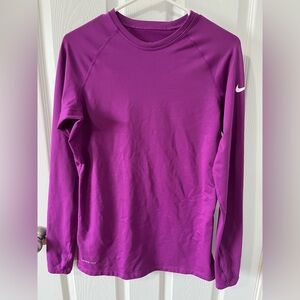 Nike Dri-fit combat pro long sleeve shirt. Sz Large. Fusia